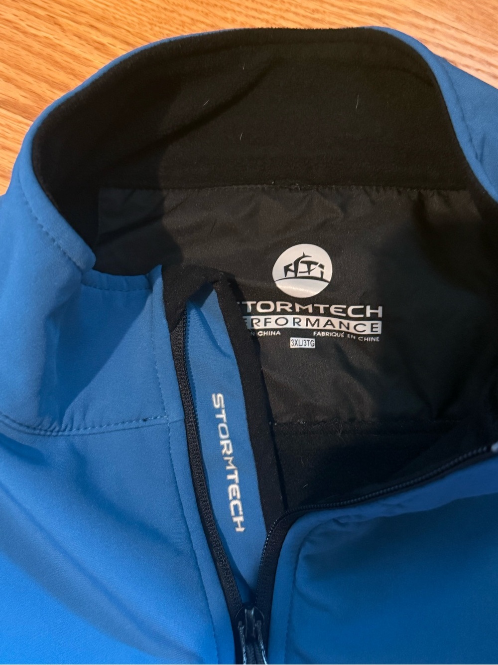 Stormtech Men's Blue Softshell Jacket - Picture 2 of 6